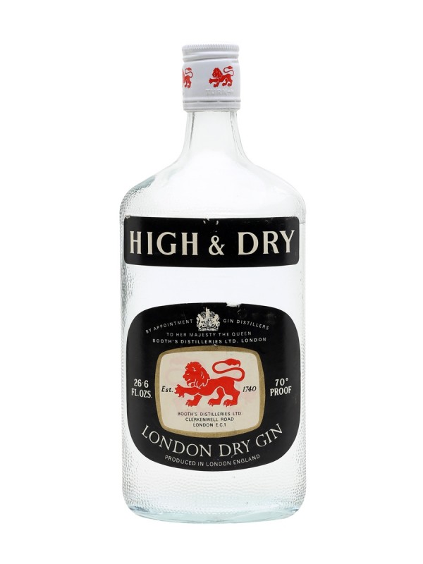 Booth's London Dry Gin Bottled 1970s | English Gin | Whisky