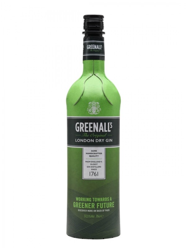 Greenall's London Dry Gin / Paper Bottle