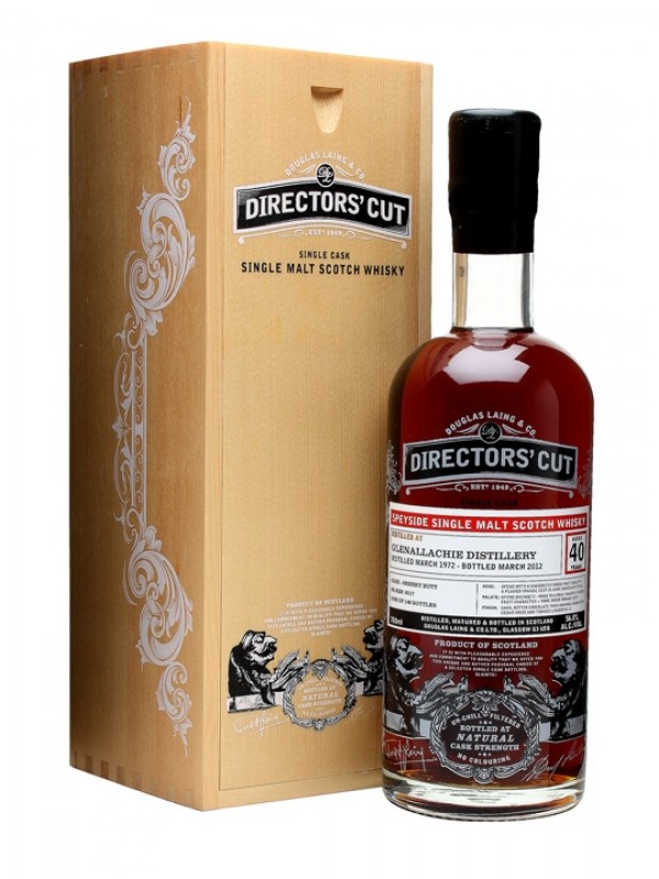Glenallachie 1972 40 Year Old Sherry Cask #8217 Douglas Laing Directors