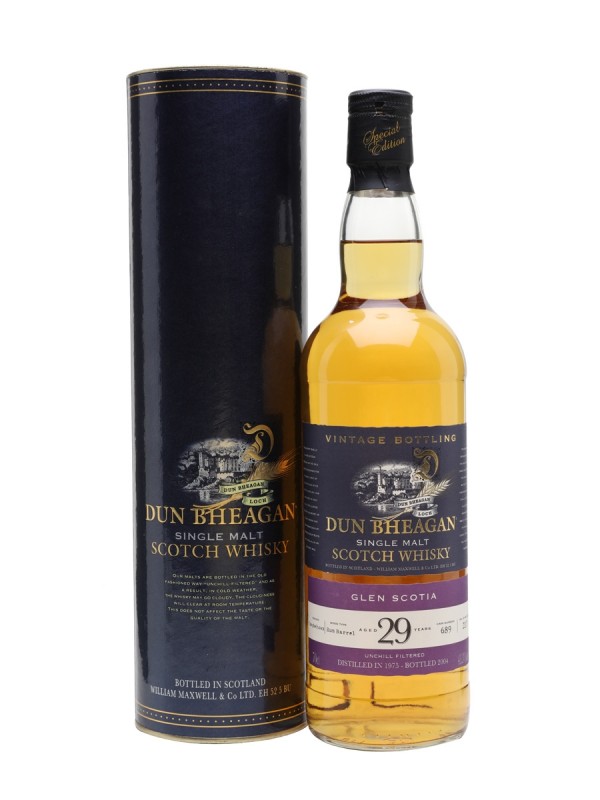 Glen Scotia 1975 29 Year Old Rum Barrel Dun Bheagan