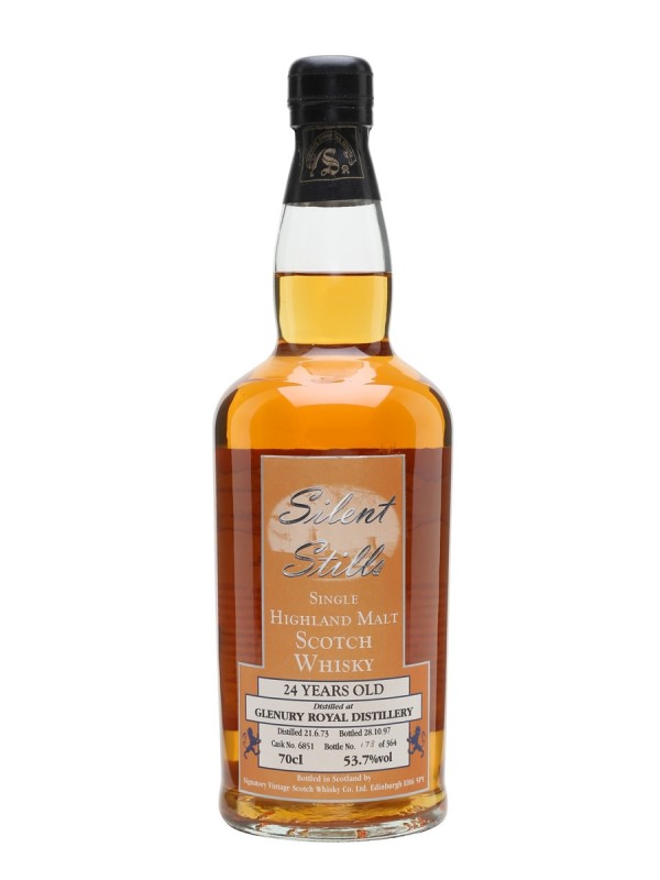 Glenury Royal 1973 24 Year Old Silent Stills Signatory