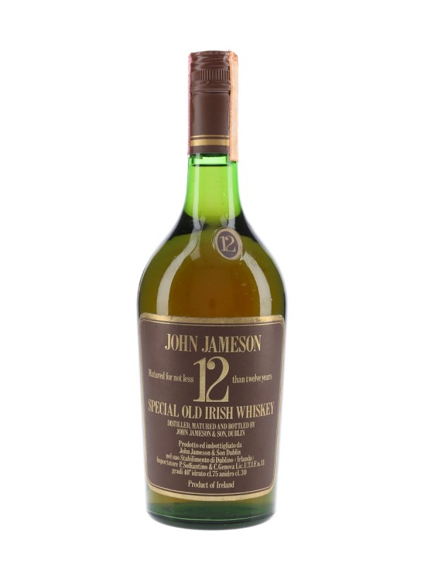 Jameson 12 Year Old Bottled 1970's
