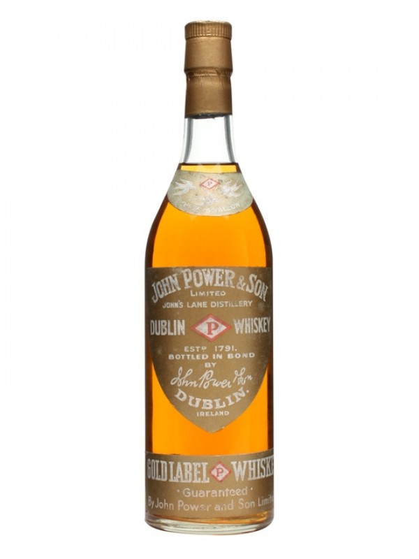 Powers 7 Year Old Bottled 1970's
