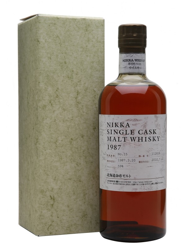 Nikka Yoichi 1987 23 Year Old Cask #112814