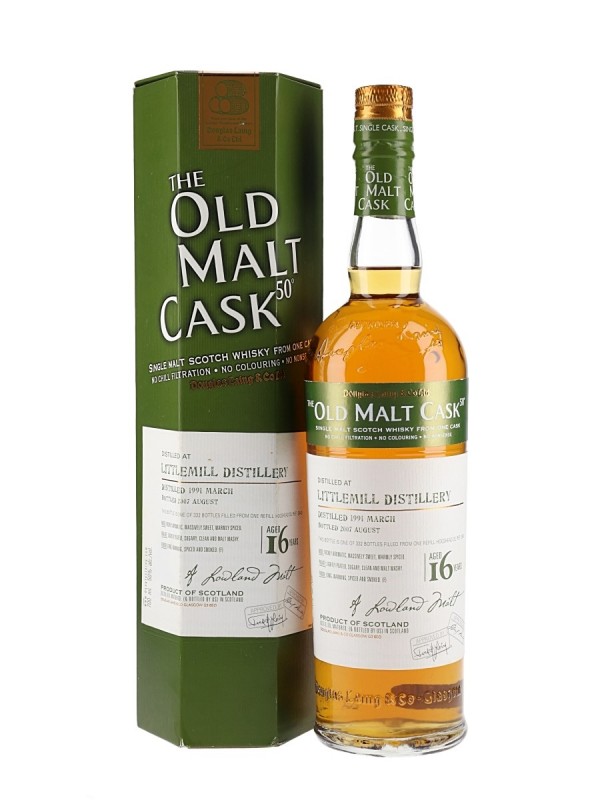 Littlemill 1991 16 Year Old Douglas Laing Old Malt Cask