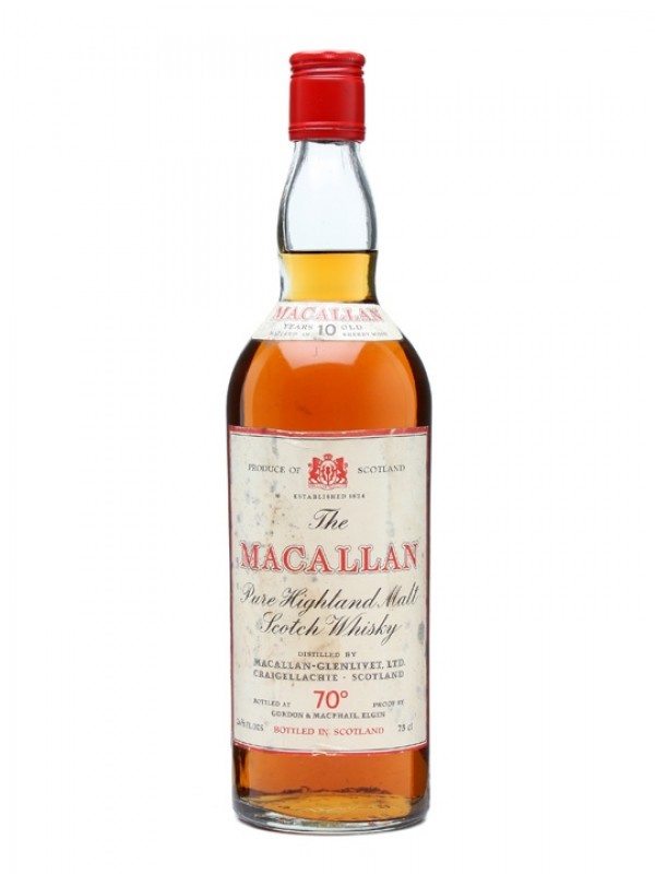 Macallan 10 Year Old Bottled 1970s Gordon & Macphail