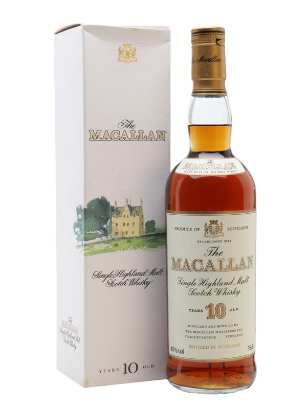 Macallan 10 Year Old Sherry Wood Bottled 1980's
