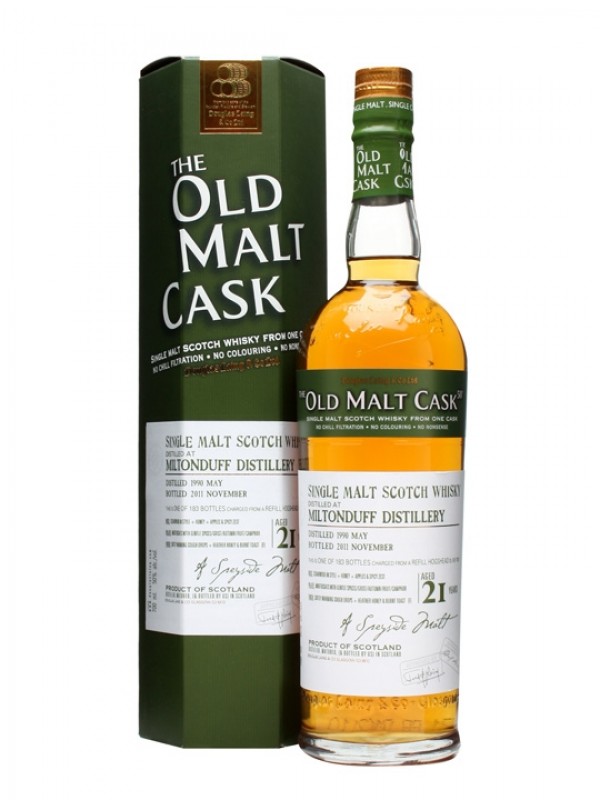 Miltonduff 1990 21 Year Old Old Malt Cask #7921 Douglas Laing
