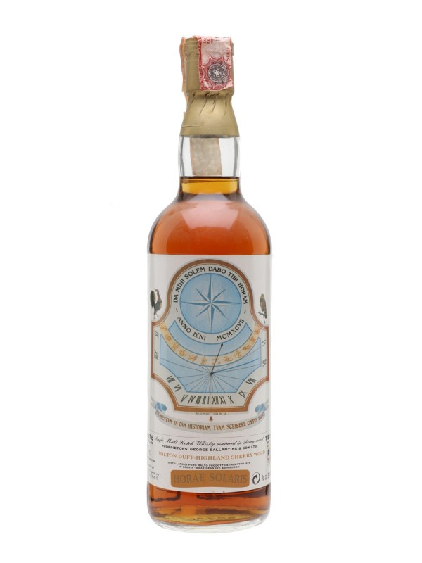 Miltonduff 1978 20 Year Old Moon Import