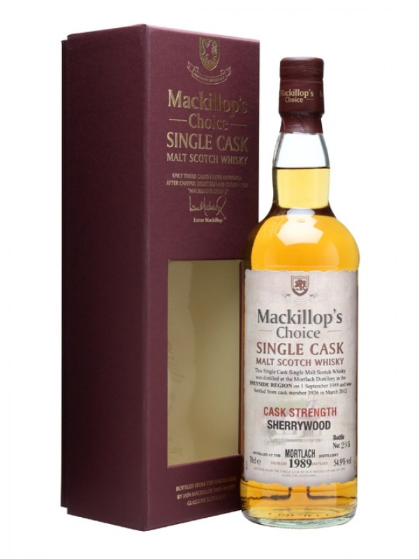 Mortlach 1989 12 Year Old Cask #3926 Mackillop's Choice