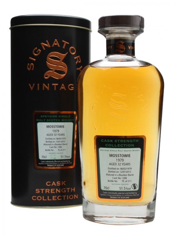 Mosstowie 1979 32 Year Old Cask #1306 Signatory Cask Strength Collection