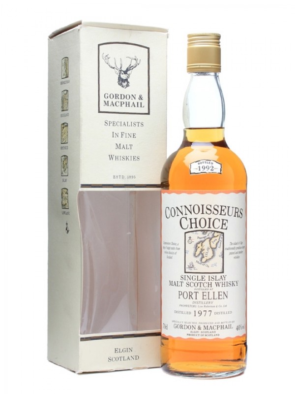 Port Ellen 1977 Bottled 1992 Connoisseurs Choice Gordon & Macphail