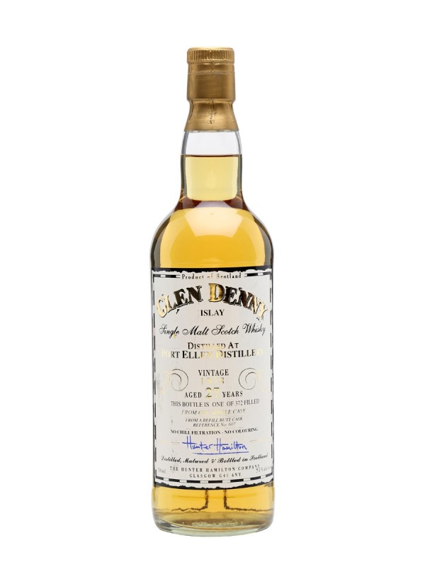 Port Ellen 1978 27 Year Old Cask #607 Glen Denny