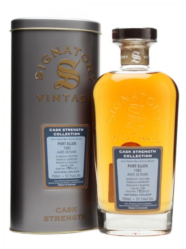 Port Ellen 1982 26 Year Old Cask #2546 Signatory