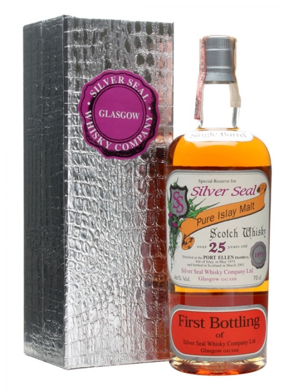 Port Ellen 1975 25 Year Old Silver Seal