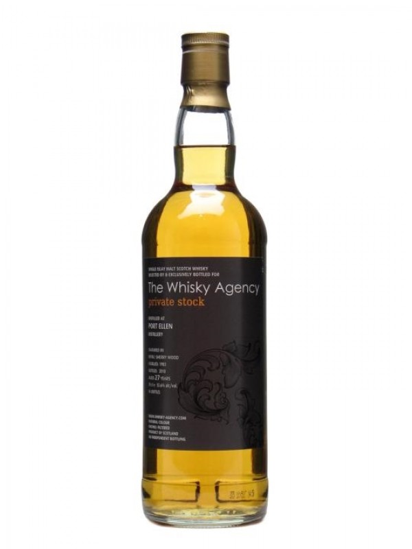 Port Ellen 1983 27 Year Old Whisky Agency Private Stock The Whisky Agency