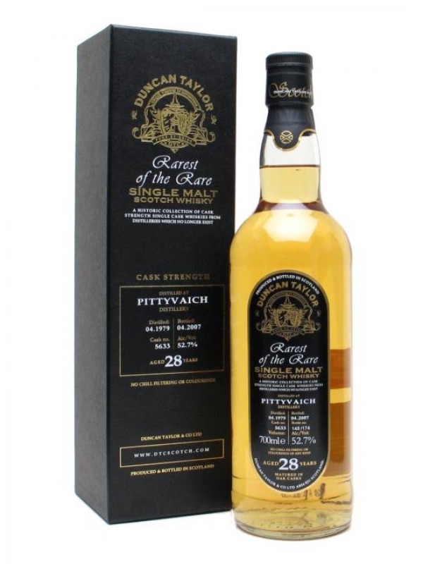 Pittyvaich 1979 28 Year Old Duncan Taylor Rarest of the Rare