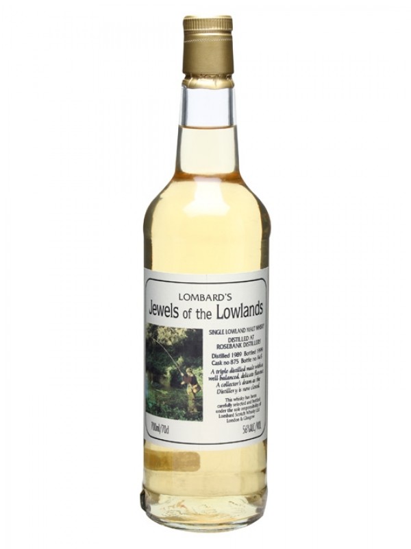 Rosebank 1989 Bottled 1999 Jewels of the Lowlands Lombard