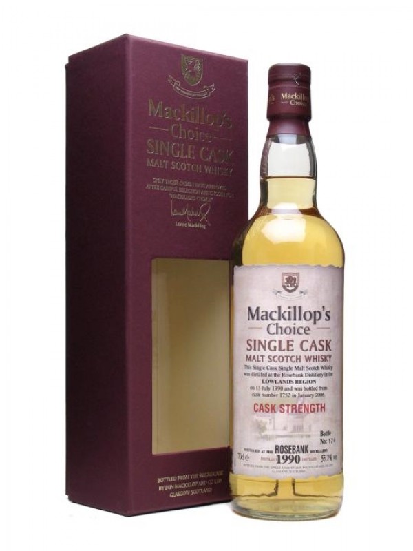 Rosebank 1990 Bottled Jan 2006 Mackillop's