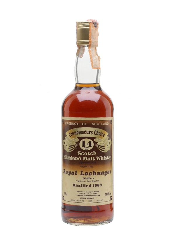 Royal Lochnagar 1969 14 Year Old Brown Label Gordon & Macphail