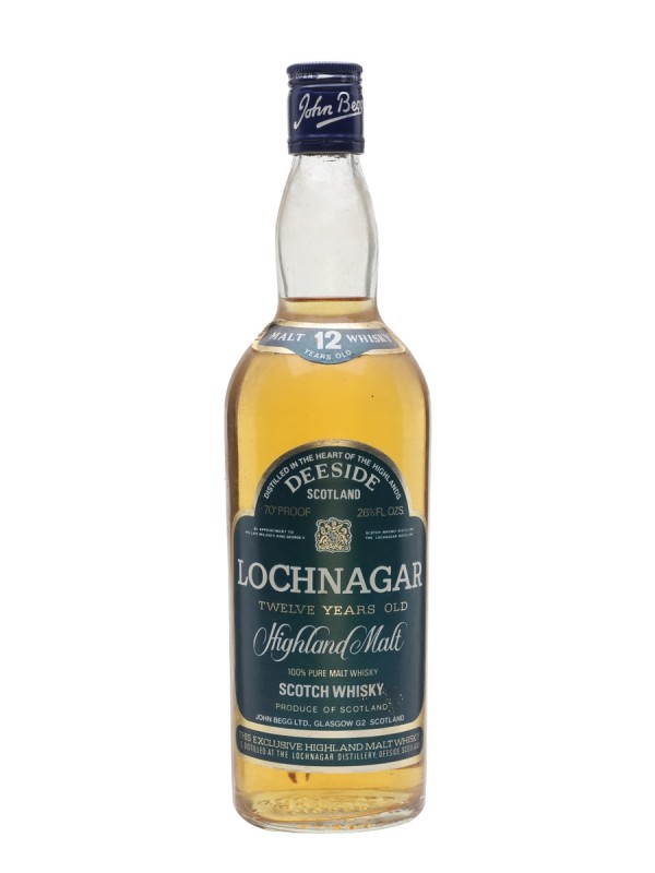 Lochnagar 12 Year Old Late King George V Bottled 1970s