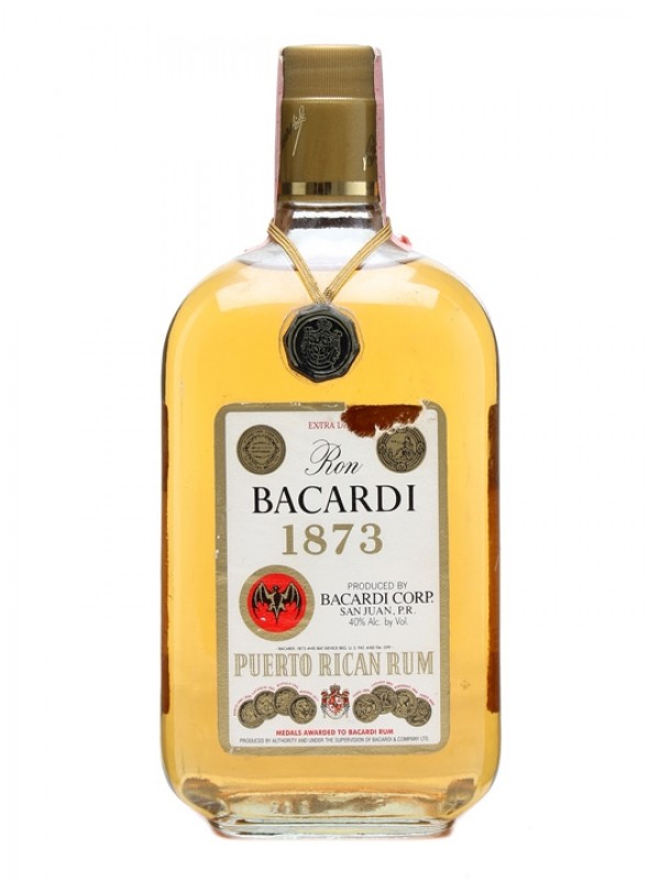 Ron Bacardi 1873 Bottled 1970s | Puerto Rican Rum | Whisky