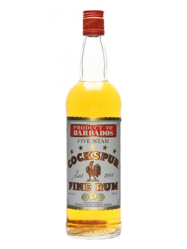 Cockspur Five Star Rum Bottled 1980s