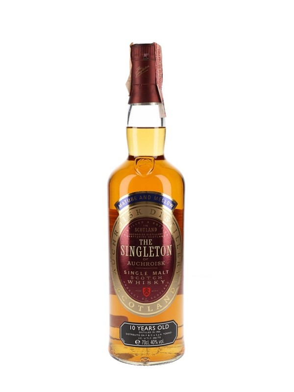 Singleton 10 Year Old Bottled 1990s