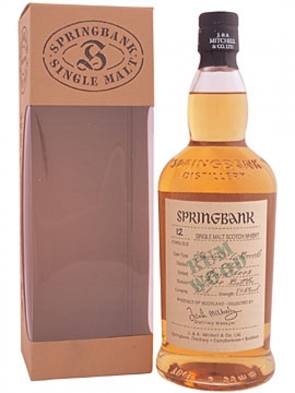 Springbank 1989 12 Year Old Rum Cask