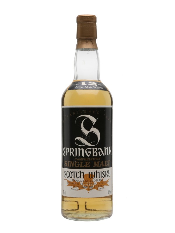 Springbank 12 Year Old Bottled 1990's