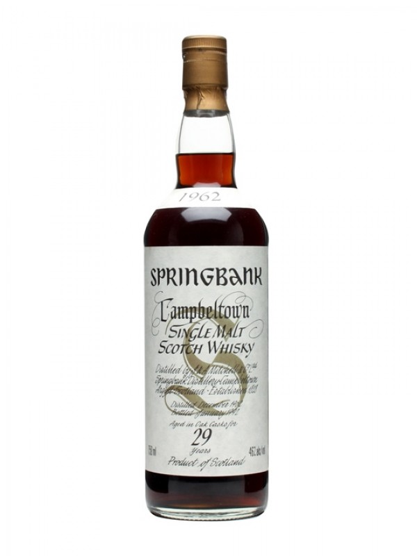 Springbank 1962 29 Year Old Sherry Cask