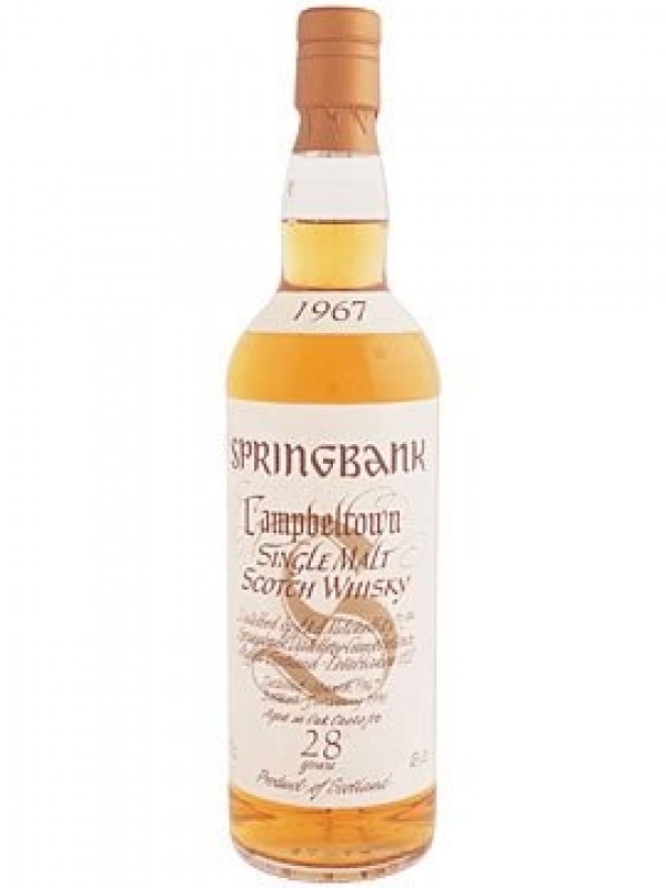 Springbank 1967 28 Year Old White Label
