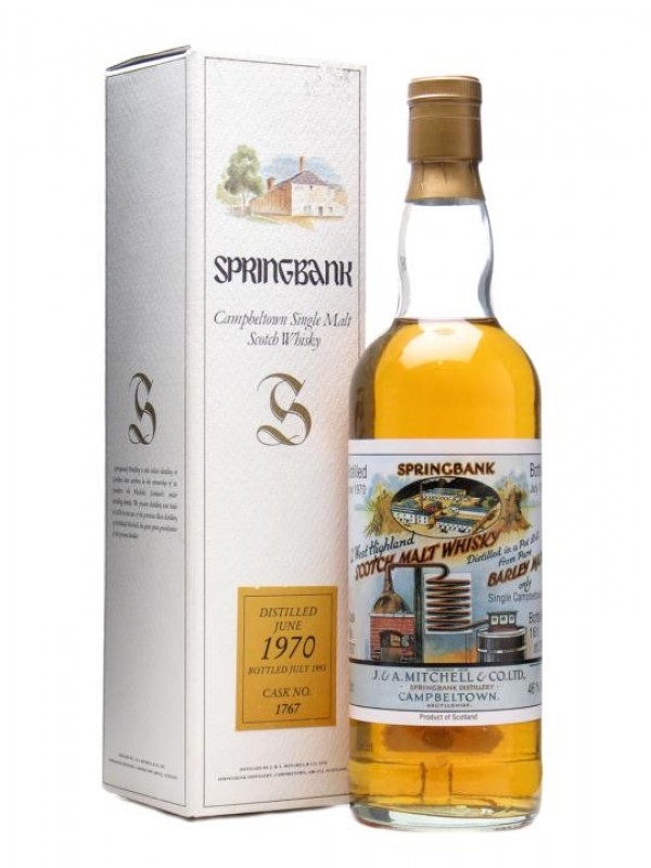 Springbank 1970 23 Year Old Cask 1767