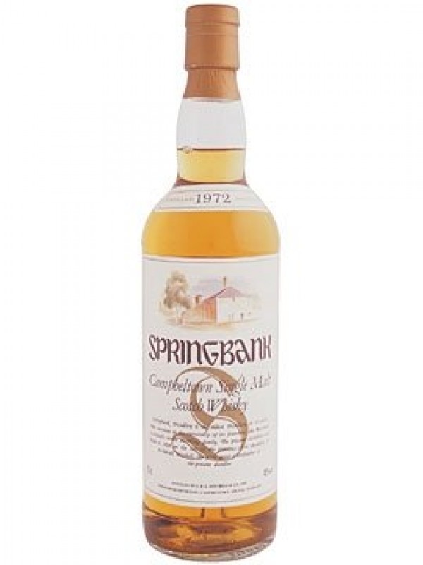 Springbank 1972 31 Year Old
