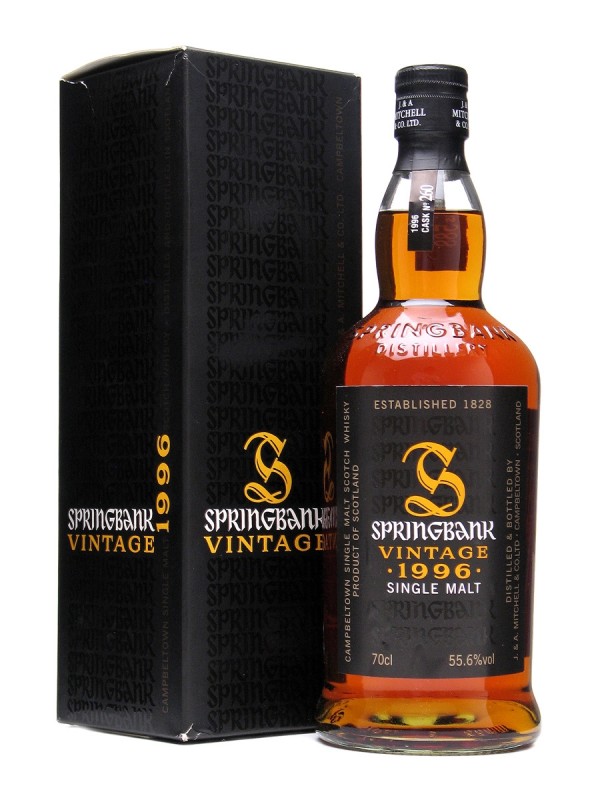 Springbank 1996 Cask 260 for Oddbins