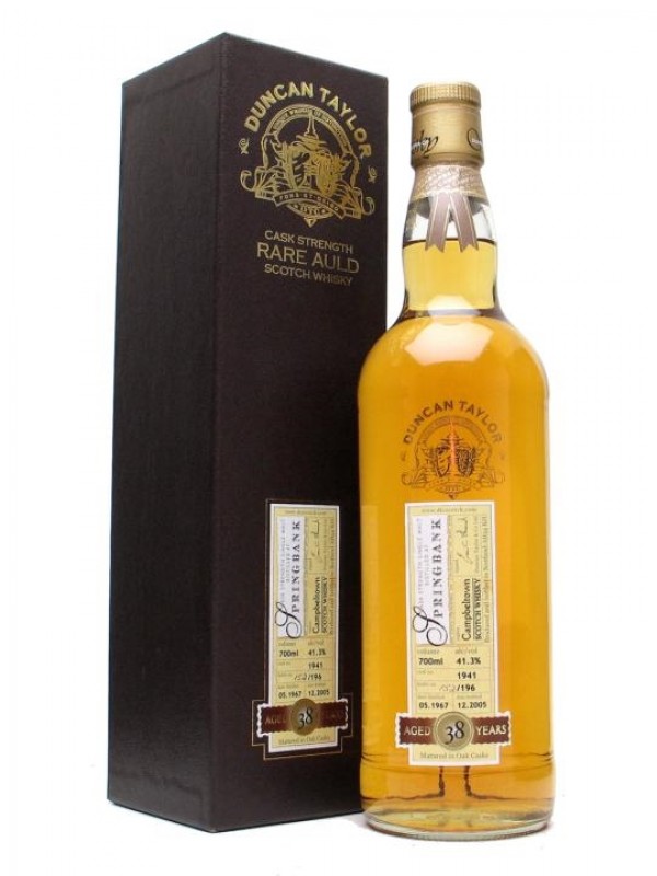 Springbank 1967 38 Year Old Duncan Taylor