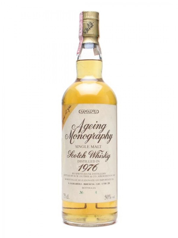 Springbank 1976 12 Year Old Samaroli
