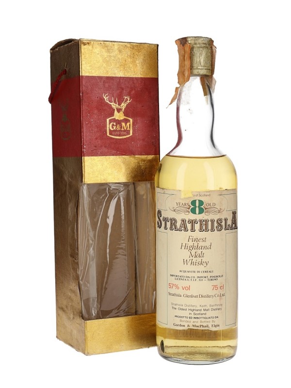 Strathisla 8 Year Old Bottled 1980s Gordon & Macphail