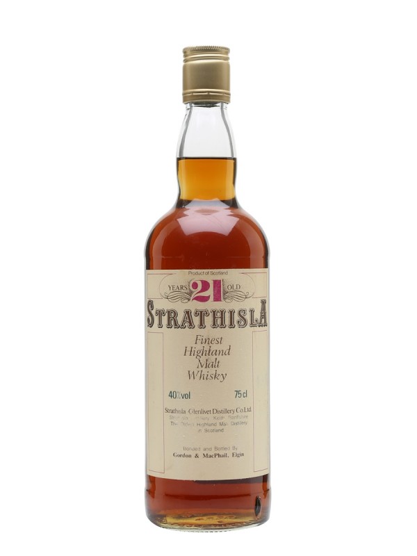 Strathisla 21 Year Old Bottled 1980s Gordon & Macphail