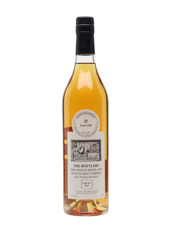 Talisker 1975 25 Year Old Refill Sherry The Bottlers