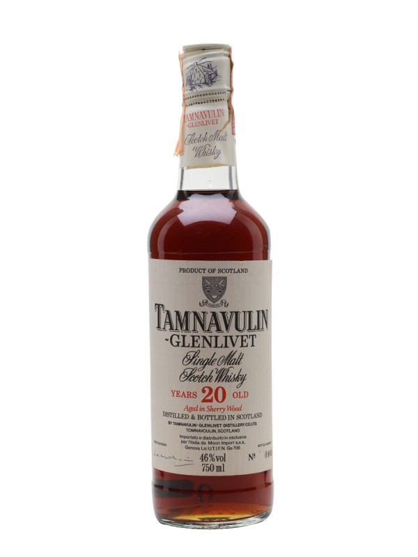 Tamnavulin Glenlivet 20 Year Old Sherry Wood