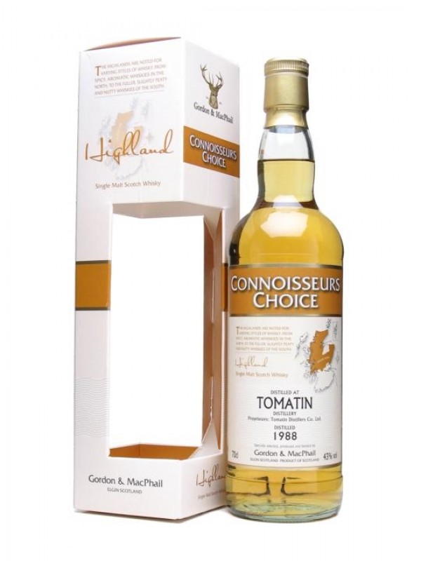 Tomatin 1988 Connoisseurs Choice Gordon & Macphail