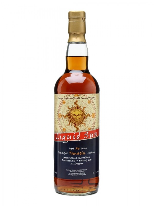 Tomatin 1976 34 Year Old Sherry Cask Liquid Sun