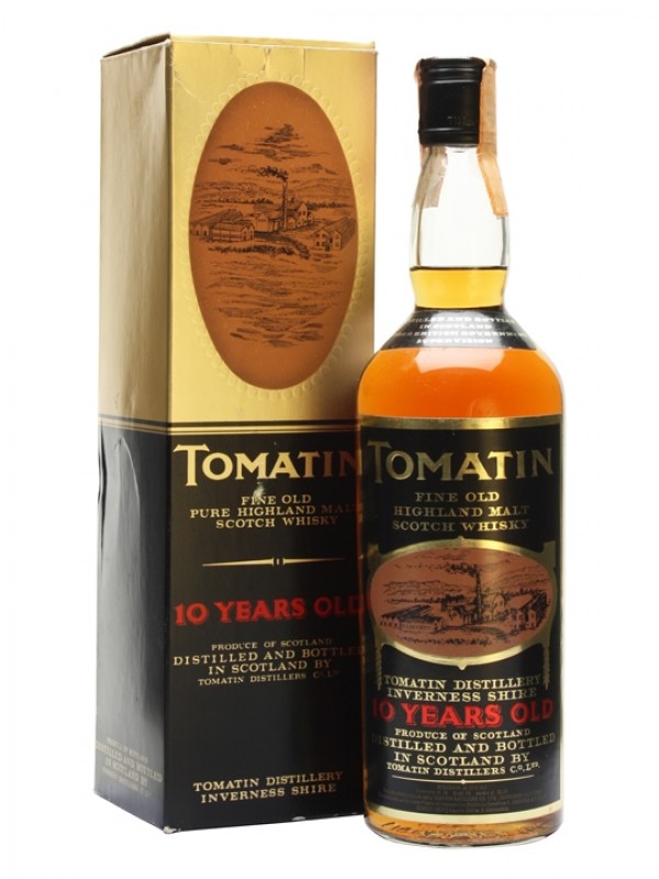 Tomatin 10 Year Old Bottled 1980's