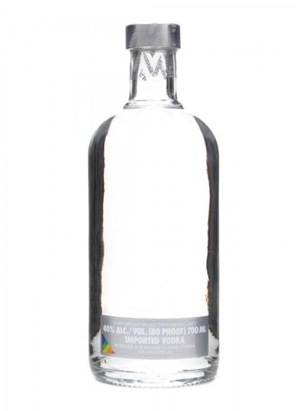 Absolut No Label Vodka