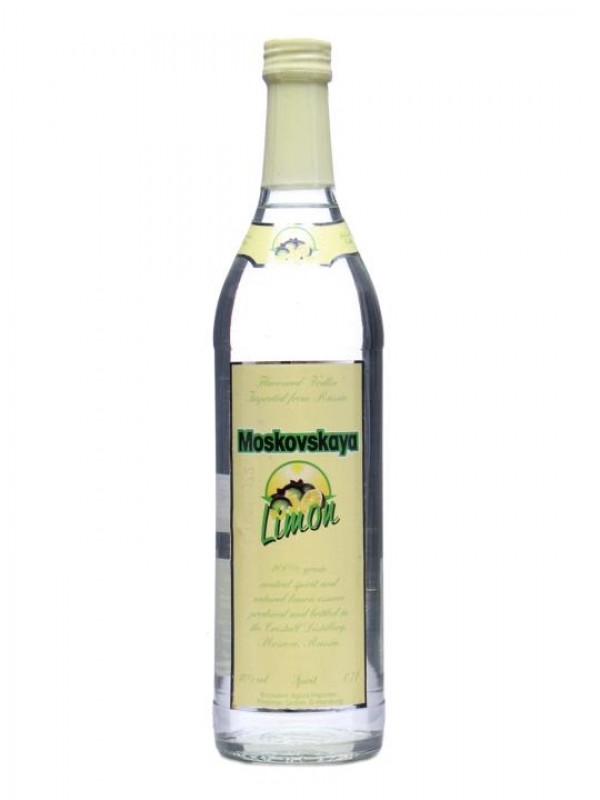Moskovskaya Limon Vodka Bottled 1990s
