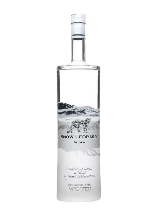 Snow Leopard Vodka Large Bottle