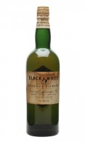 Black & White / Spring Cap / Bottled 1950s Blended Scotch Whisky
