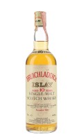 Bruichladdich 10 Year Old / Rinaldi Import / Bottled 1980s