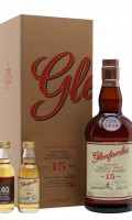 Glenfarclas 15 Year Old / Set with 105 & 25 Year Old Minis